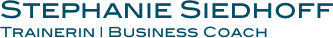 Stephanie Siedhoff
Trainerin | Business Coach

